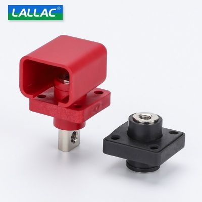 方形全銅120A大電流接線柱鋰電池穿墻式200A儲能連接器接線端子