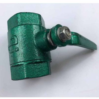 【比德斯】群建QJ球閥 水泥車綠色烤漆球閥 鑄鐵工程球閥