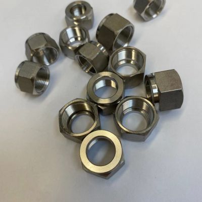 304不銹鋼快擰接頭螺母?8，?10，?12，做工精致無毛刺披風殘渣