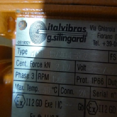 意大利italvibras振動電機MVSI系列離心力達30500 kgf