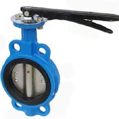 手柄對夾蝶閥 D71X-16對夾式氣動二通閥門中邦市政管道滇中引水