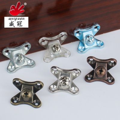 角碼家具五金配件組合角碼三合一連接件鋅合金蝴蝶角碼板材緊固件