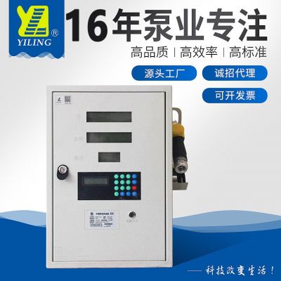12V/24V/220V柴油加油機抽油泵全自動防爆車載計價小型定量加油機