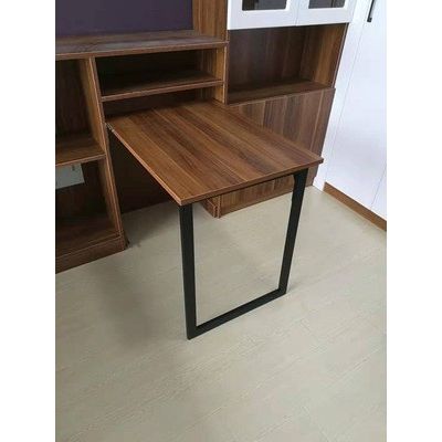 隱藏式折疊桌框架五金下翻桌收納多功能隱形配件餐桌書(shū)桌吧臺(tái)五金