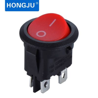 防水防火圓形船型開(kāi)關(guān) 尼龍66 10A/125V3腳圓形翹板開(kāi)關(guān) 廠家直銷(xiāo)