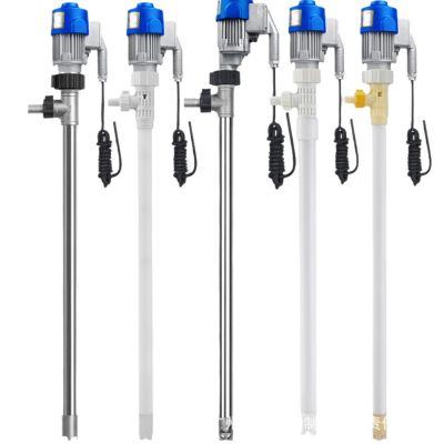 手提式電動抽油泵 不銹鋼螺旋式手提泵 高粘稠樹脂蜂蜜油桶泵