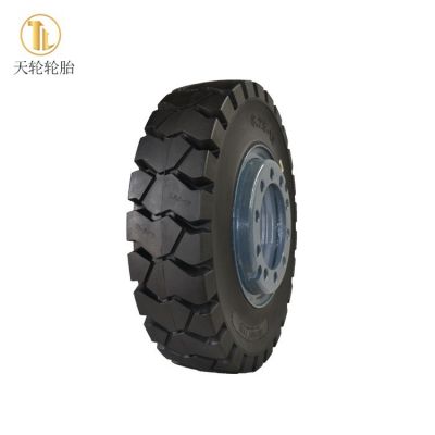 合力杭叉大連5/6/7噸叉車實(shí)心輪胎8.25-15減震耐磨實(shí)心輪胎