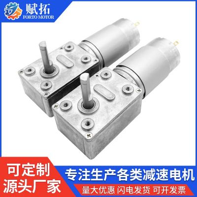 58mm 蝸輪蝸桿減速電機(jī) 大扭力555微型窗簾電機(jī) 貓砂盆減速電機(jī)