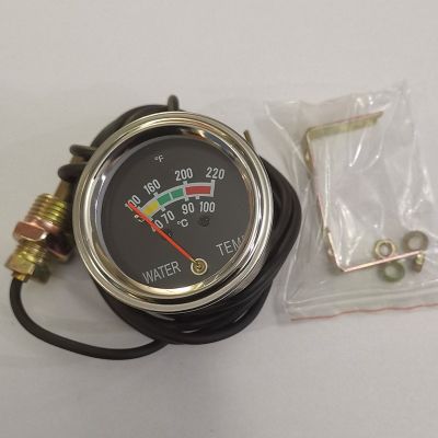 水溫表貨車直感式水溫12V24V通用汽車水溫表電壓工具鏟車叉車用