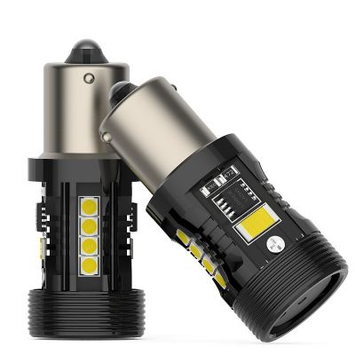 跨境倒車燈LED高亮解碼1156 ba15s P21W PY21W轉(zhuǎn)向燈T20后霧燈