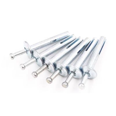 美式擊芯膨脹螺絲美式機(jī)芯膨脹敲擊型壁虎釘打入式內(nèi)膨脹M 6M8鍍鋅