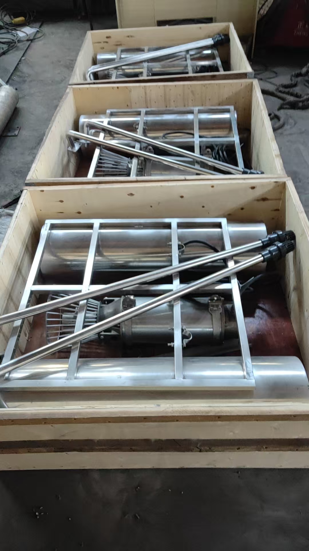 不銹鋼推流曝氣機01