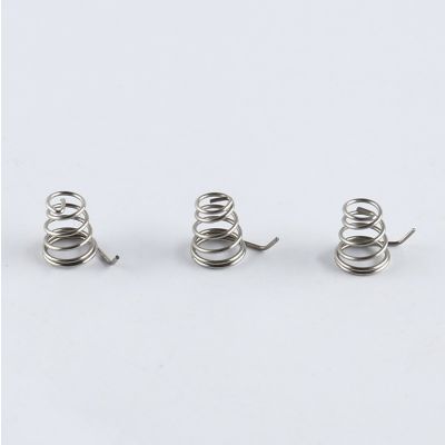 工廠批發(fā)各種規(guī)格右旋碳鋼壓縮彈簧電子玩具遙控 電池彈簧