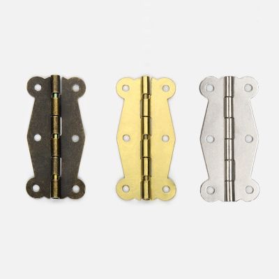 復(fù)古長條合頁外裝蝴蝶合頁90度180度木盒鐵鉸鏈箱子小折頁支撐