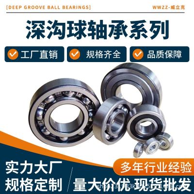 深溝球軸承6309 6310 6311 6312 6313 6314 RS ZZ源頭高 品質(zhì)軸承