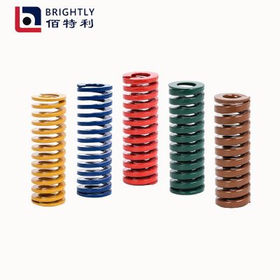 模具彈簧紅色65mn中負荷TM扁線壓縮矩形SWMφ6-50mm減震減震降噪
