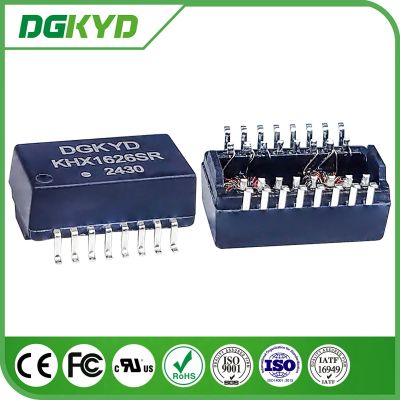 KHX1626SR 百兆網(wǎng)絡變壓器 以太網(wǎng)隔離濾波 以太網(wǎng)變壓器 貼片式